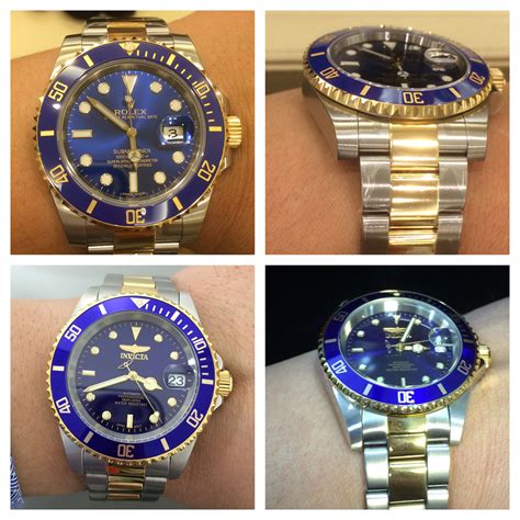 invicta looks like rolex|invicta vs rolex submariner.